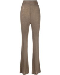Remain - Soleima Straight-Leg Knitted Trousers - Lyst