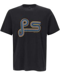 Paul Smith - Print Crew Neck T-Shirt - Lyst