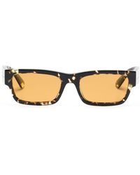 Prada - Tortoiseshell Rectangle-frame Sunglasses - Lyst