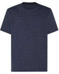 Fendi - Cotton T-Shirt - Lyst