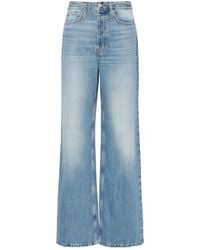 FRAME - The 1978 Straight-Leg-Jeans mit hohem Bund - Lyst