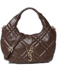 V73 - Diaspro Quilted Logo-Plaque Tote Bag - Lyst