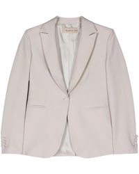 Blanca Vita - Gelsemy Single-Breasted Blazer - Lyst