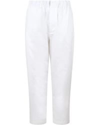 Low Brand - Cotton Straight-Leg Trousers - Lyst