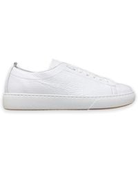 Calce - Low-Top Leather Sneakers - Lyst