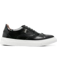 Billionaire - Laser-Cut Sneakers - Lyst
