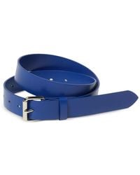 AURALEE - Buckle-Fastening Leather Belt - Lyst