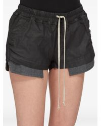 Rick Owens - Denim Shorts - Lyst