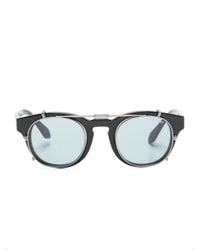 Giorgio Armani - Pantos-frame Clip-on Sunglasses - Lyst