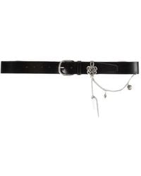 Ann Demeulemeester - Ranja Charm-Detail Belt - Lyst