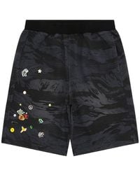 Aape By A Bathing Ape - Camouflage-Print Shorts - Lyst