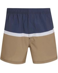 Osklen - Short De Bain À Design Colour Block - Lyst