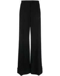 Moschino - High-Waist-Hose Mit Weitem Bein - Lyst