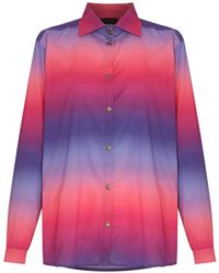 Amir Slama - X Tati Barbieri Gradient-Effect Long-Sleeved Shirt - Lyst