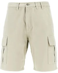Forét - Button-Fastening Cargo Shorts - Lyst