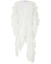 LES FILLES D'EVA - Asymmetric Ruffled Dress - Lyst