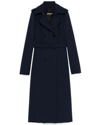 Patrizia Pepe - Double-Breasted Trench Coat - Lyst