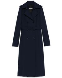 Patrizia Pepe - Double-Breasted Trench Coat - Lyst