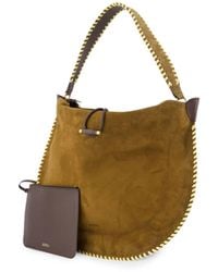 Isabel Marant - Oskan Soft Whipstitch Shoulder Bag - Lyst