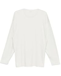 Lemaire - T-Shirt Met Lange Mouwen - Lyst