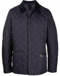 Barbour - GIACCA TRAPUNTATA LIDDESDALE - Lyst