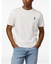 Hackett - Logo-Embroidered T-Shirt - Lyst