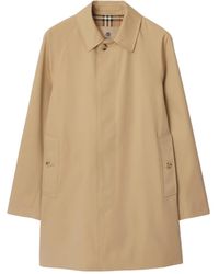 Burberry - Cotton Camden Heritage Short Car Coat - Lyst