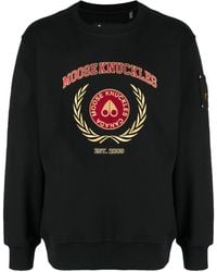 Moose Knuckles - Sudadera con logo bordado - Lyst