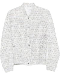 IRO - Tweed Bomber Jacket - Lyst