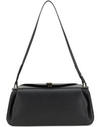 Yuzefi - Sac Porté Épaule Oyster À Fini Grainé - Lyst