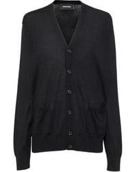 DSquared² - Virgin Wool Cardigan - Lyst