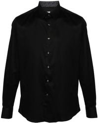 Karl Lagerfeld - Long-Sleeves Cotton Shirt - Lyst