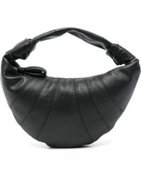 Lemaire Belted Tote Bag in Black | Lyst Lemaire Belted Tote Bag in Black | Lyst