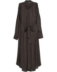 frenken - Vestido Camisero Con Cinturón - Lyst