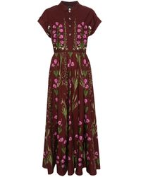 Giambattista Valli - Floral-print Shirt Dress - Lyst