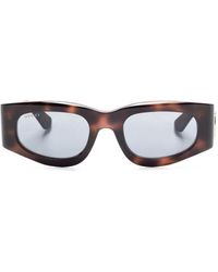 Gucci - Rectangle-Frame Sunglasses - Lyst