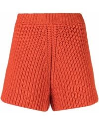 Alanui - Short En Maille Épaisse - Lyst