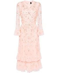 Needle & Thread - Tüllkleid Mit Pailletten - Lyst