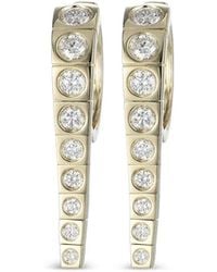 TYPE JEWELRY - Kleine 14Kt Leggo Gelbgoldohrringe Mit Diamanten - Lyst