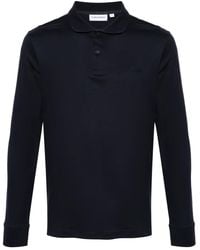 Calvin Klein - Smooth Cotton Slim Ls Polo - Lyst