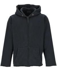 Les Tien - Raw-Edge Zip-Up Hoodie - Lyst