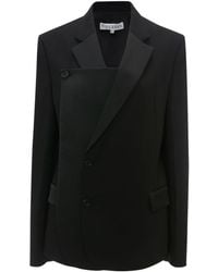 JW Anderson - Panelled Double-breasted Blazer - Lyst