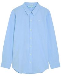 Mother - The Bestie Embroidered Cotton Shirt - Lyst