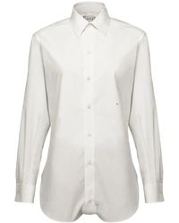 Maison Margiela - コットンポプリン シャツ - Lyst