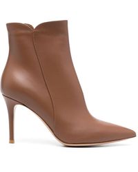 Gianvito Rossi - Levy 95mm Pointed-toe Boots - Lyst