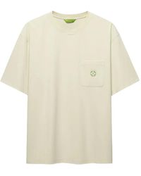 Shanghai Tang - Coin-Patch Chest-Pocket T-Shirt - Lyst