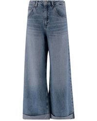 AG Jeans - Vaqueros con vuelta en el dobladillo - Lyst