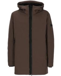 Peuterey - Metide 02 Hooded Zip-Up Coat - Lyst