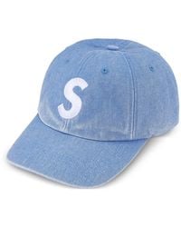 Supreme - Baseballkappe Mit Logo-Stickerei - Lyst