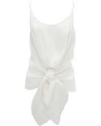 JW Anderson - Knotted Strap Top - Lyst
